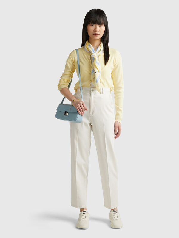 Pantaloni chino in cotone e Modal® Donna