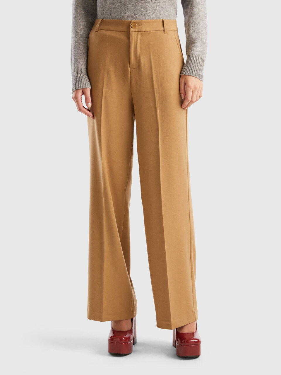 Pantaloni Larghi Donna Palazzo Nuova Collezione Online