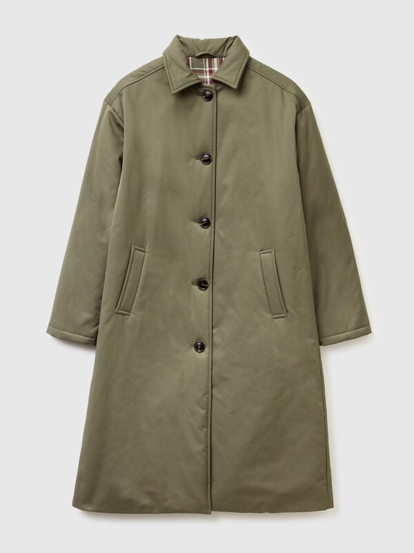 Giacca lunga con leggera imbottitura Giacca lunga con leggera imbottitura Donna