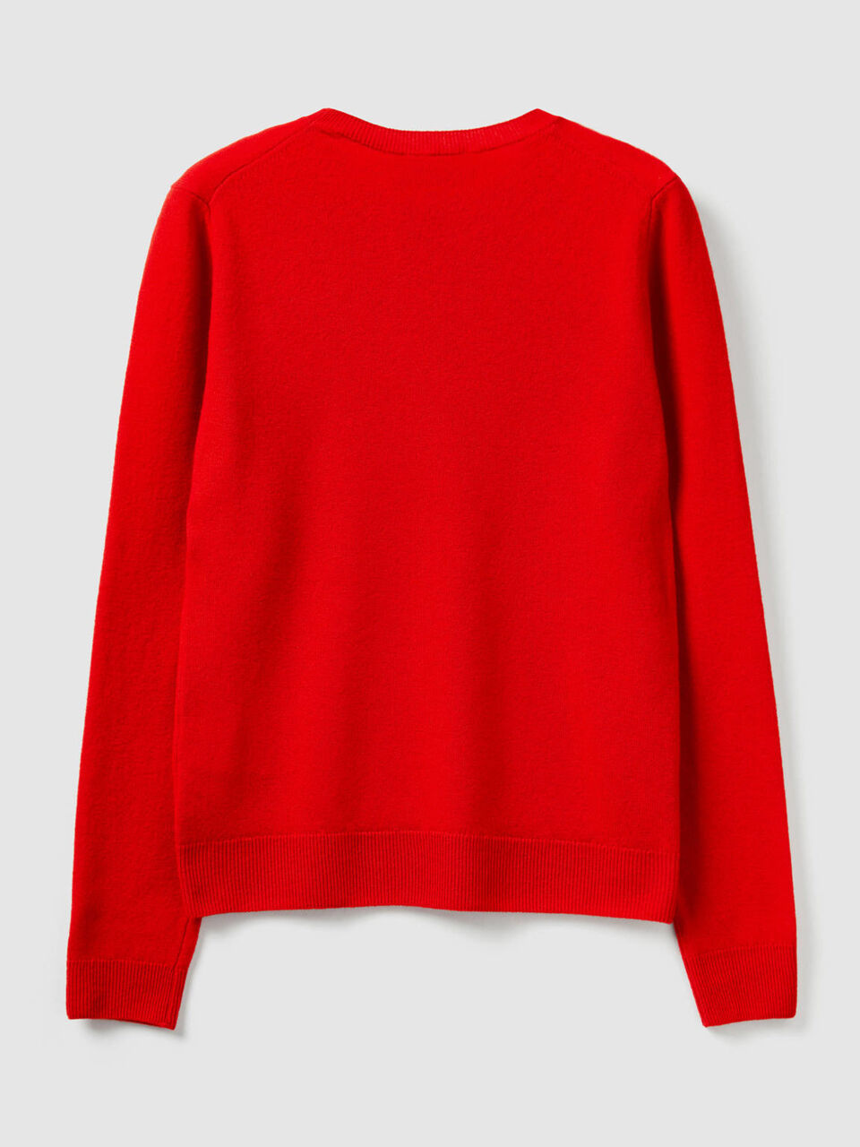 Maglia girocollo in pura lana vergine image number 2