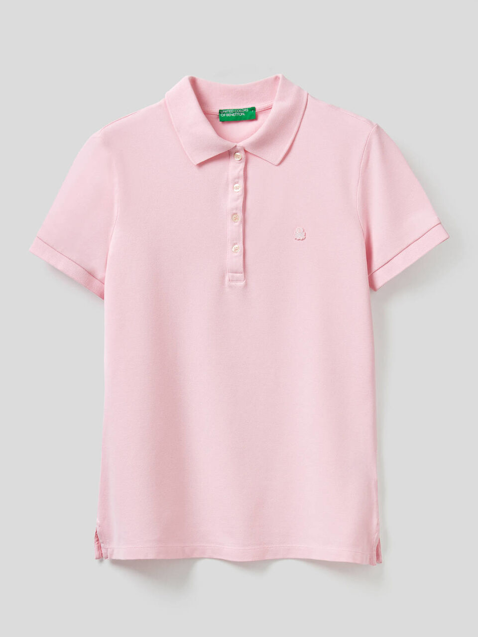 Polo in cotone stretch image number 1