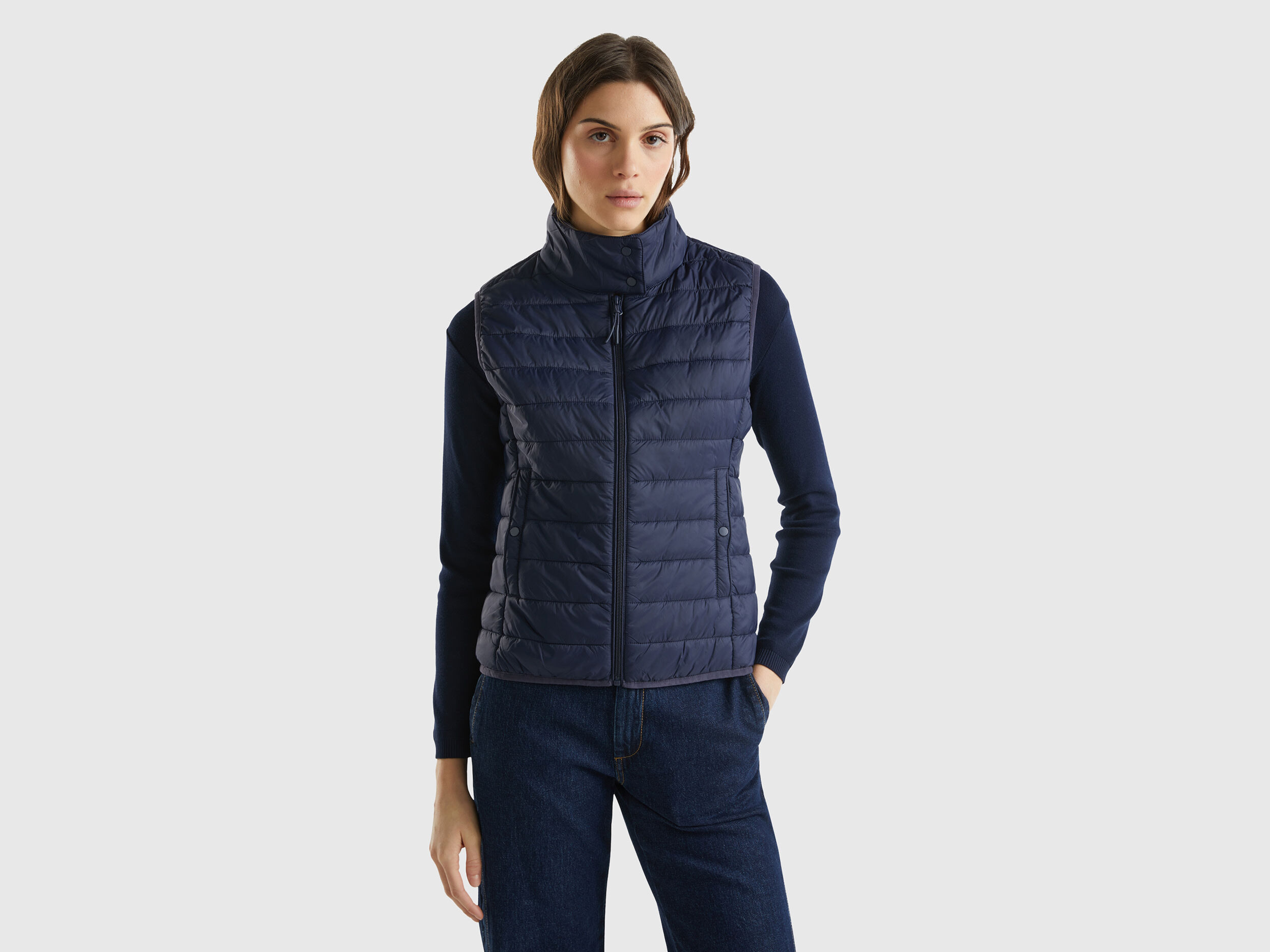 Piumini leggeri donna benetton clearance