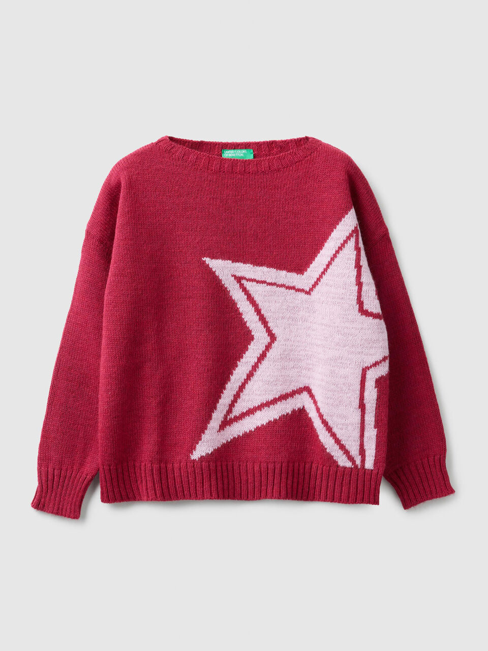 Maglia con intarsio lurex image number 1