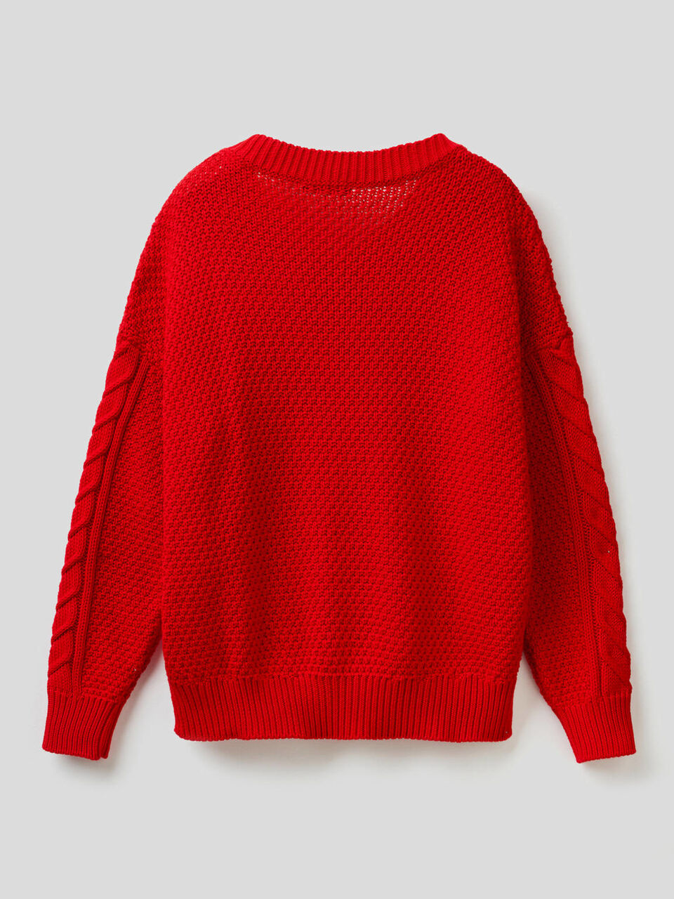 Maglia lavorata in puro cotone image number 2