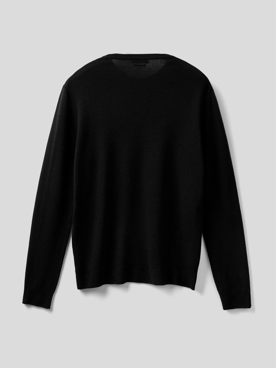Maglia girocollo in pura lana vergine image number 2