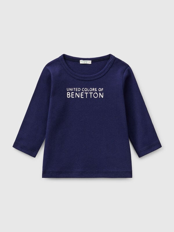 T-shirt manica lunga in cotone  Baby