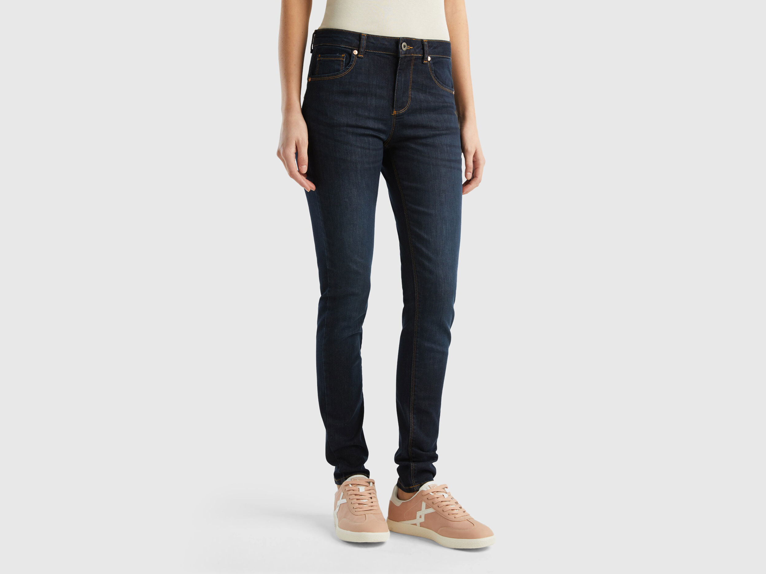 Jeans push on sale up uomo