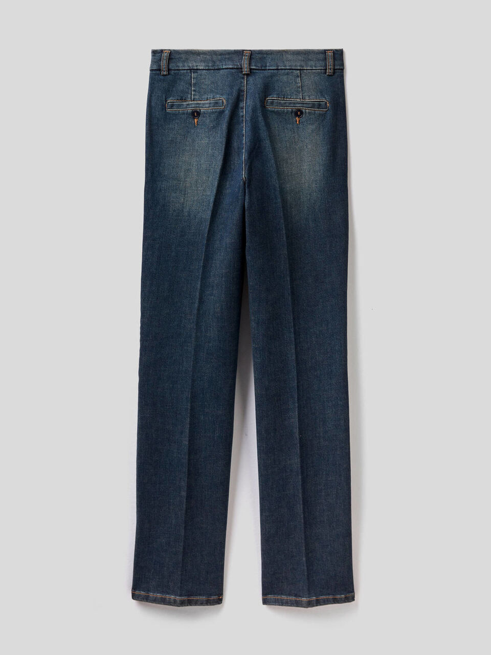 Chino in denim elasticizzato image number 2