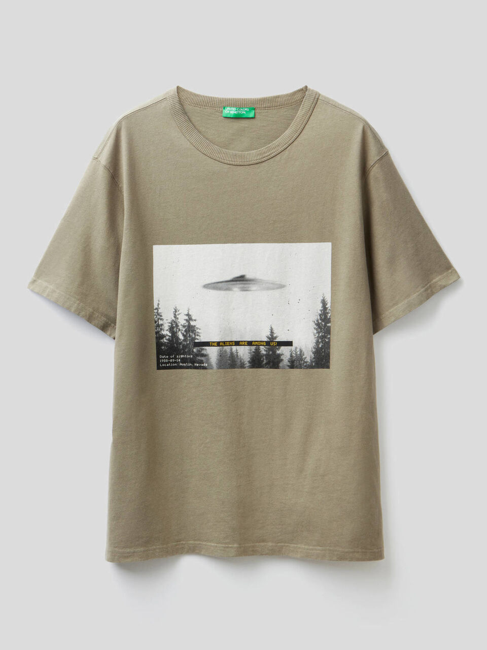 T-shirt con stampa fotografica image number 1