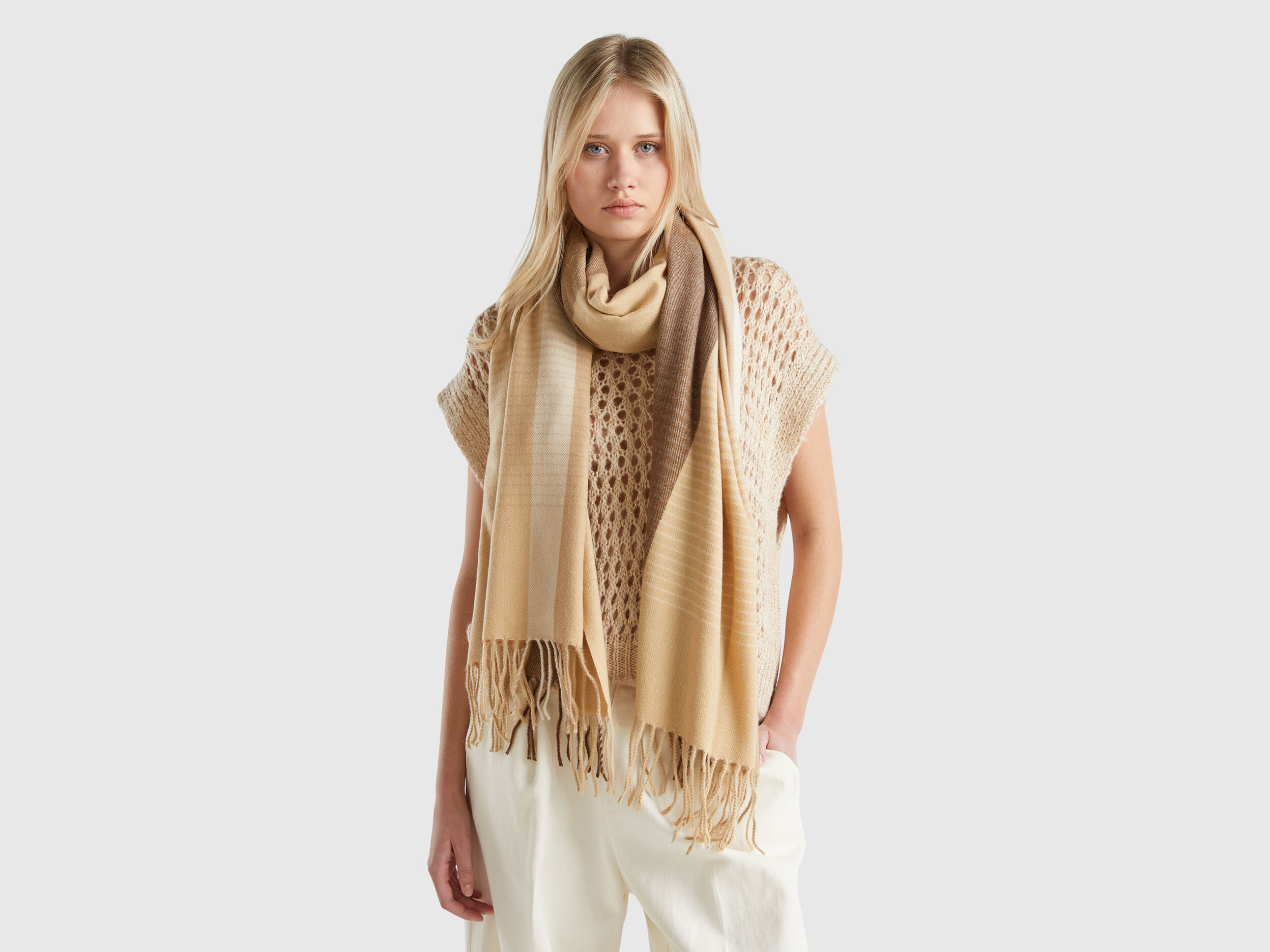 Sciarpa benetton on sale