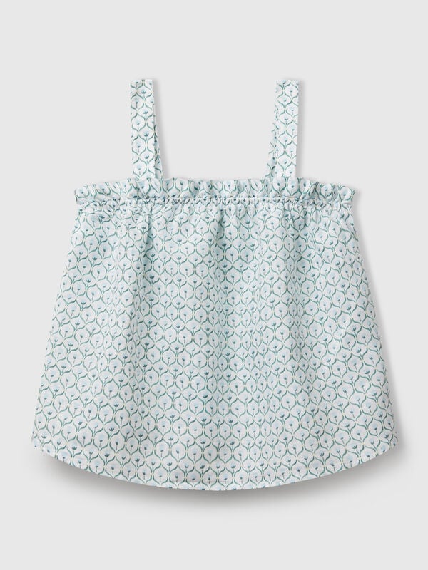 Top a fiori Bambina