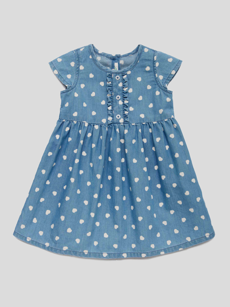 Vestito con cuori all over image number 1