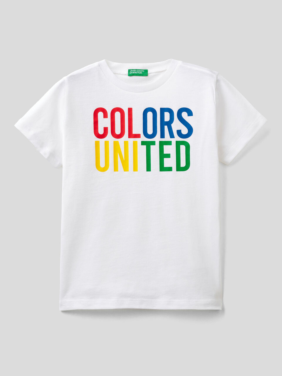 T-shirt 100% cotone bio con logo image number 1
