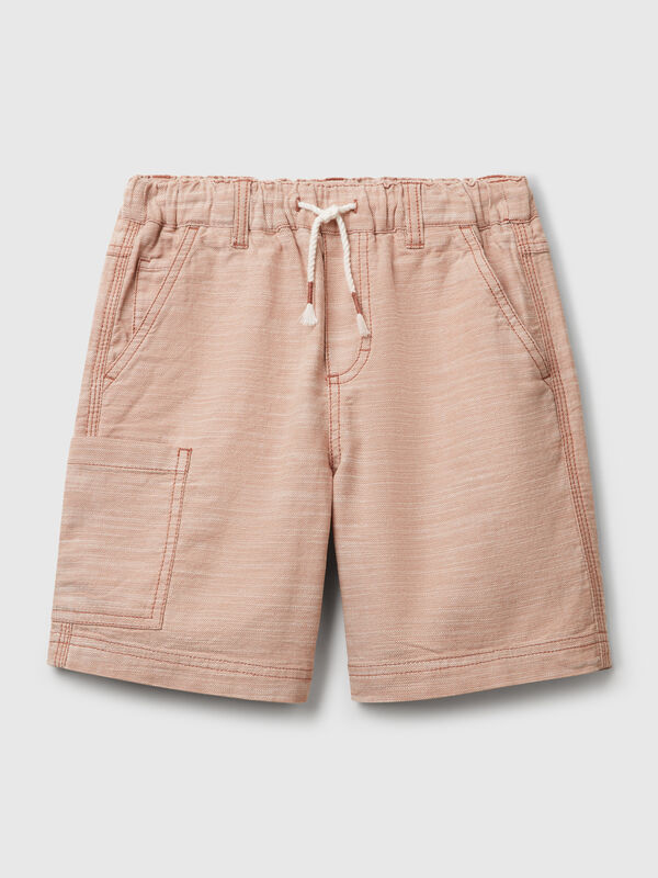 Pantaloni corti 100% cotone Bambino