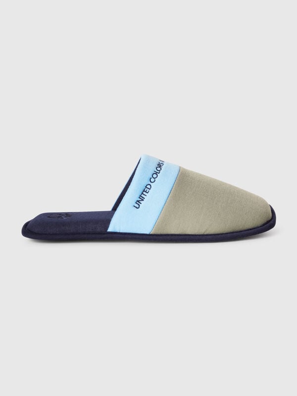 Pantofole con logo