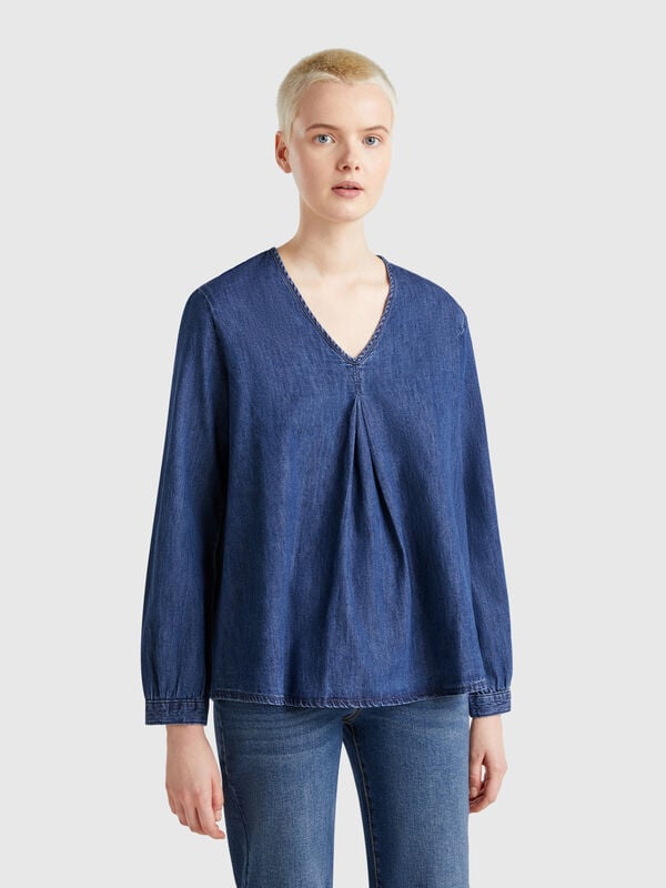 Blusa di jeans Donna