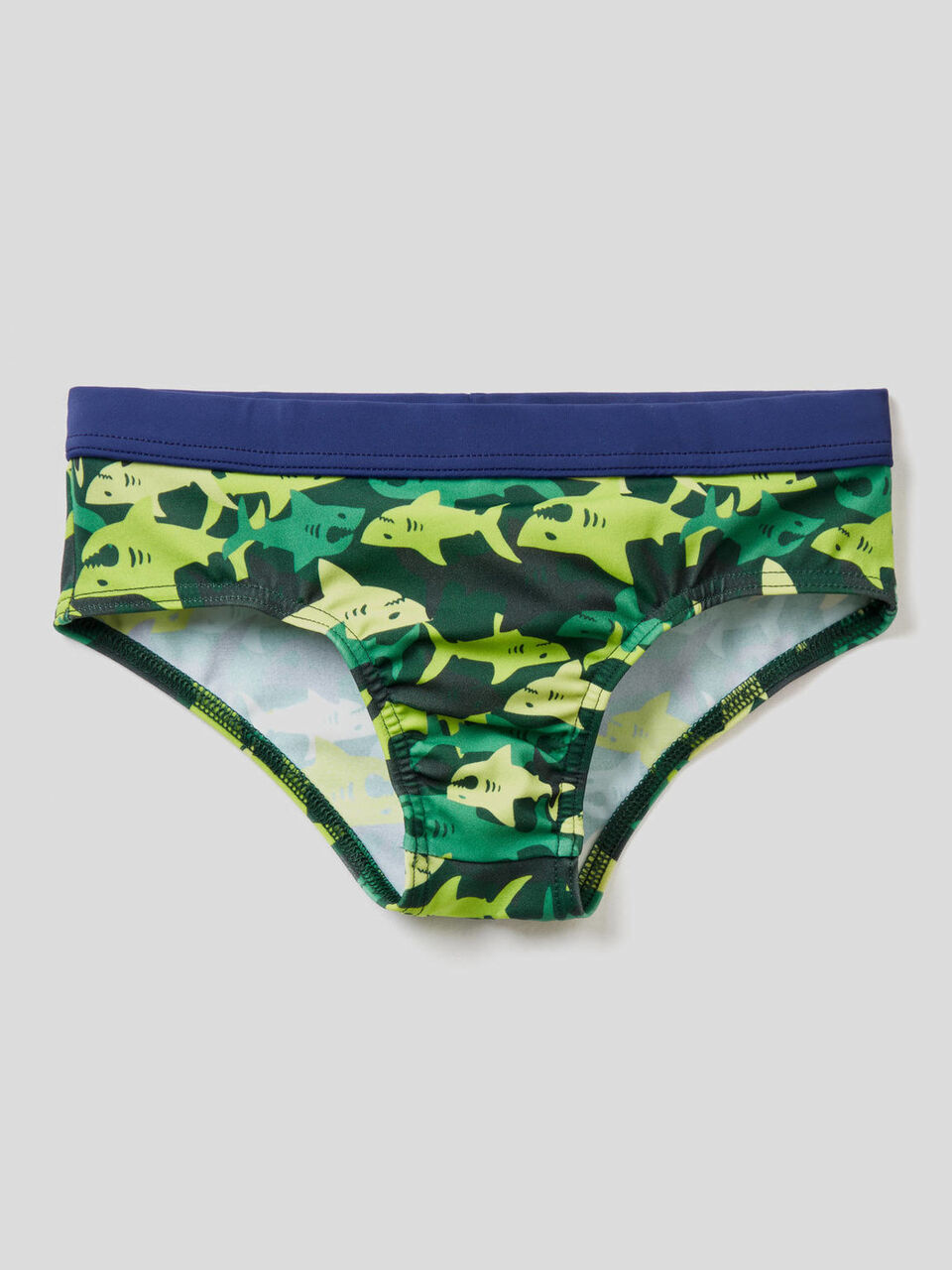 Slip mare fantasia squali camouflage image number 1