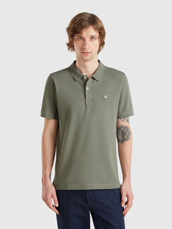 Polo verde salviaslim fit Uomo