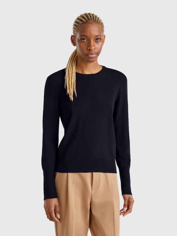 Maglioncino slim fit in misto viscosa Donna