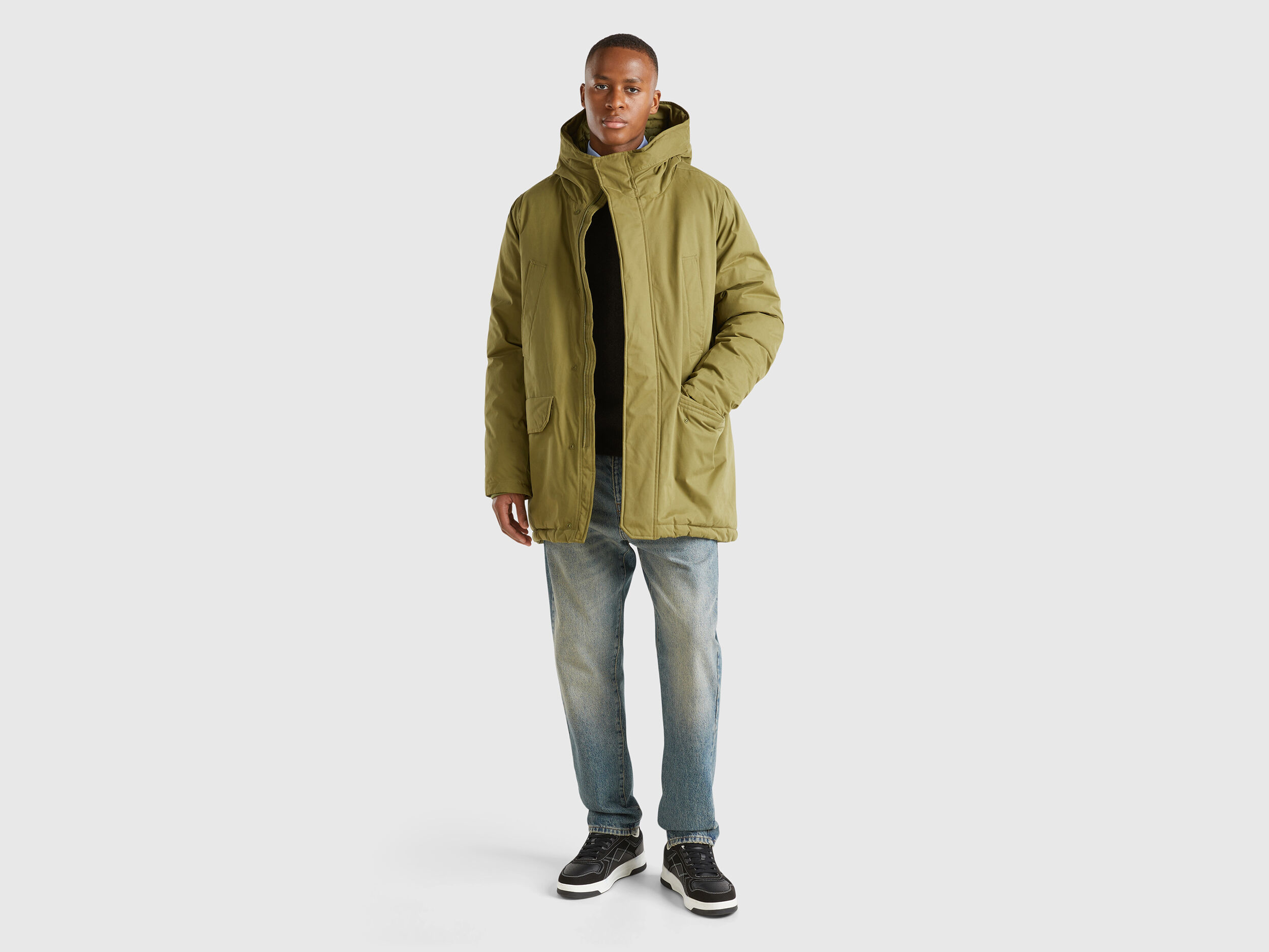 Cappotti uomo benetton on sale