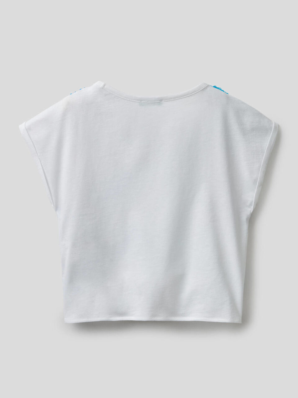 T-shirt con paillettes multicolor image number 2