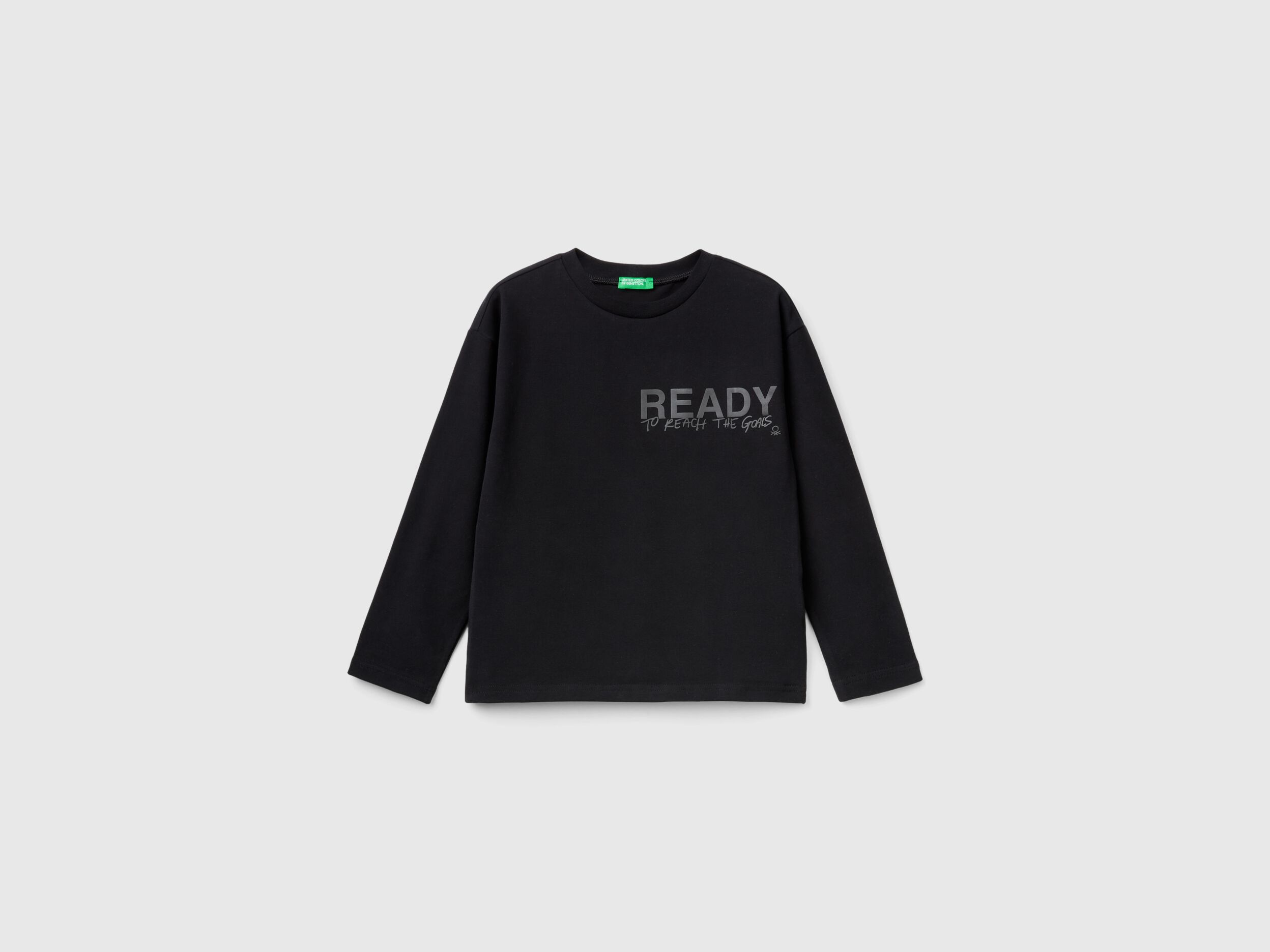 Benetton magliette manica lunga best sale