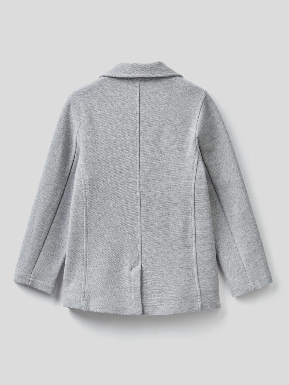 Blazer in felpa di 100% cotone image number 2