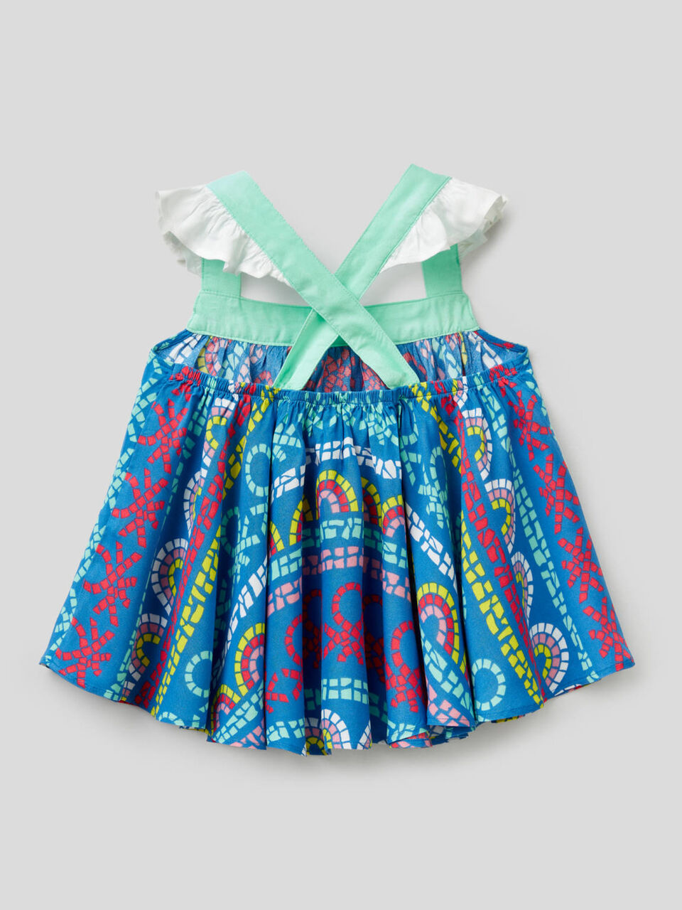 Top fluido con stampa fantasia image number 2