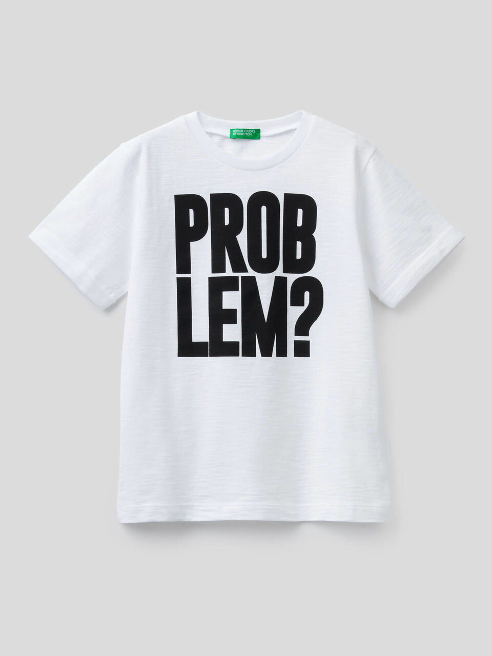 T-shirt in cotone con maxi stampa image number 1