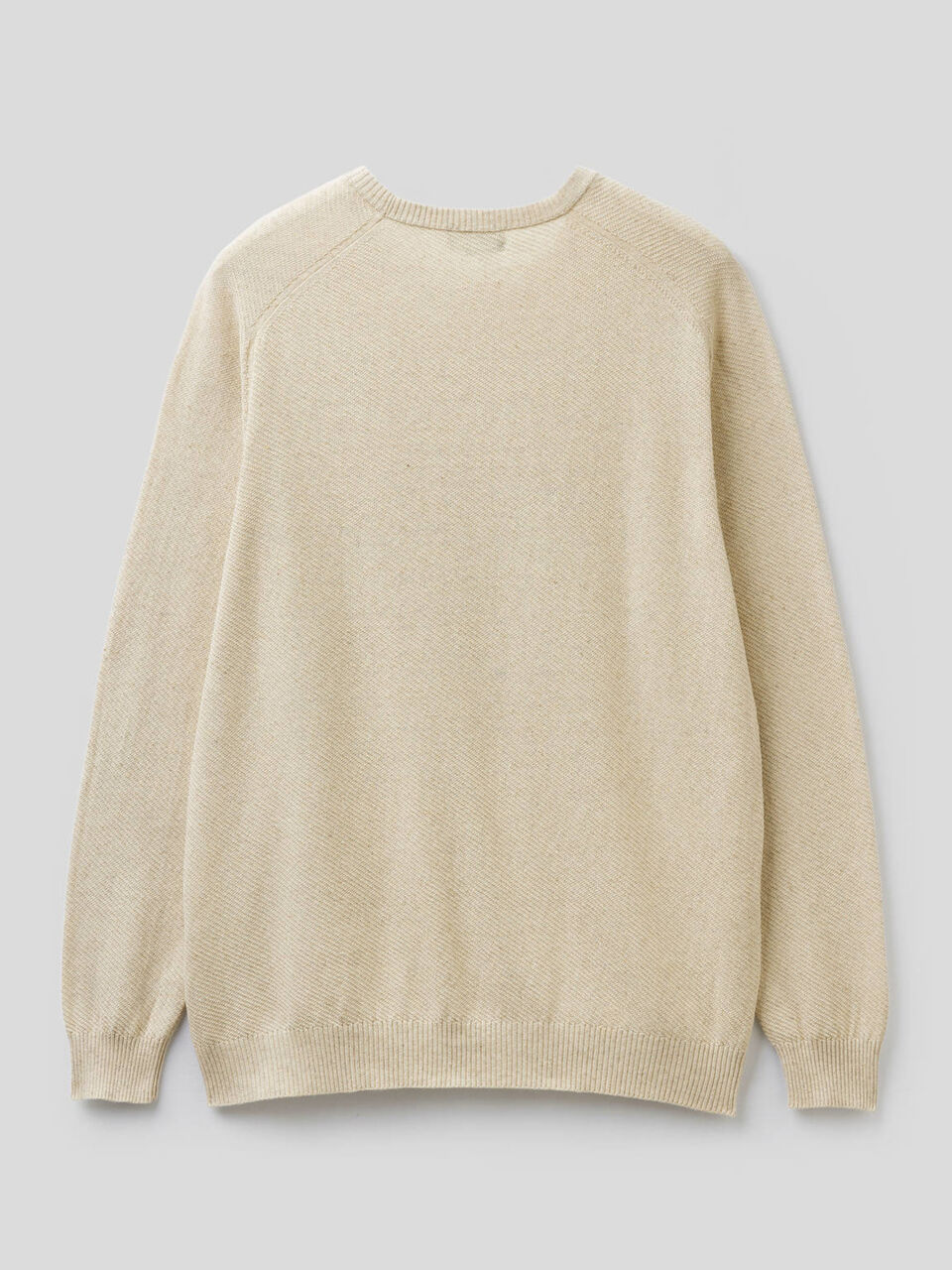 Maglia in cotone misto lino image number 2