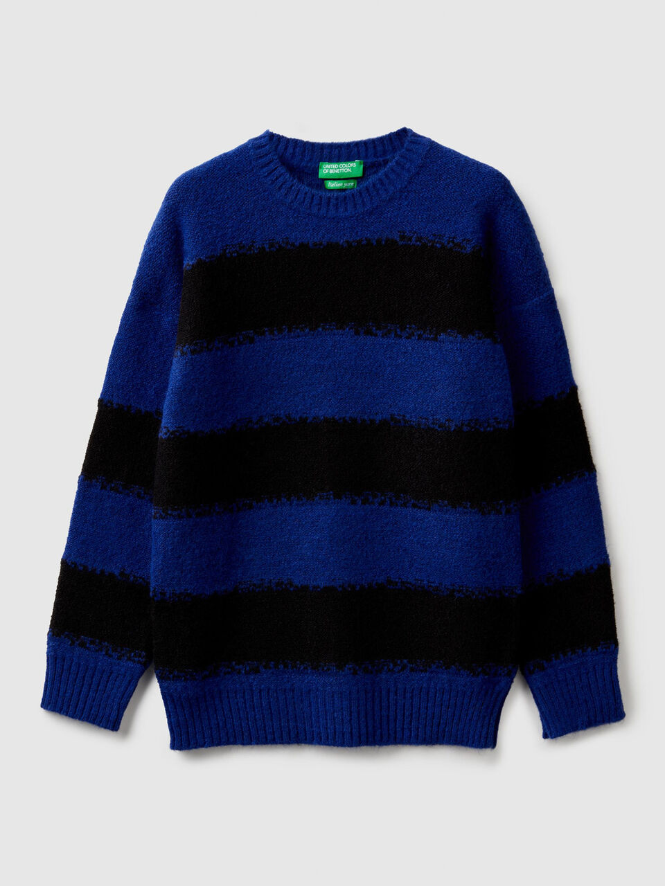 Maglia bicolor a righe image number 1