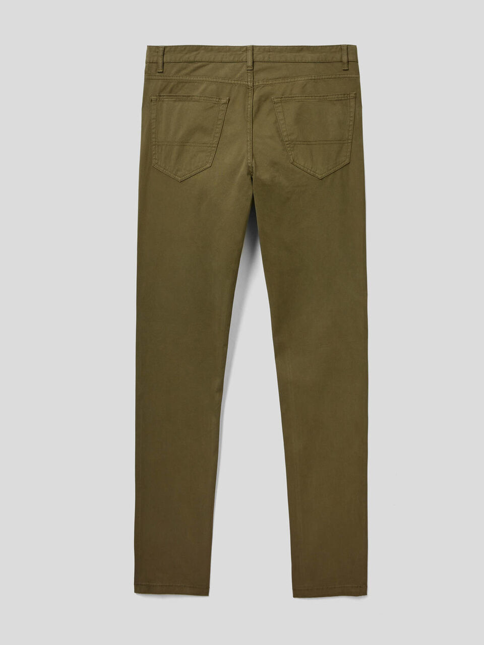 Pantaloni cinque tasche in cotone stretch image number 2