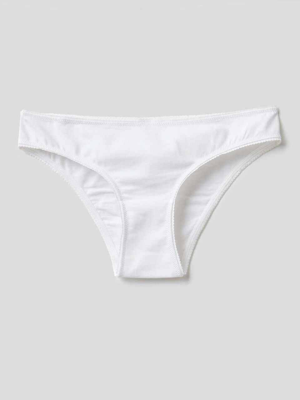 Slip basico in cotone stretch image number 1