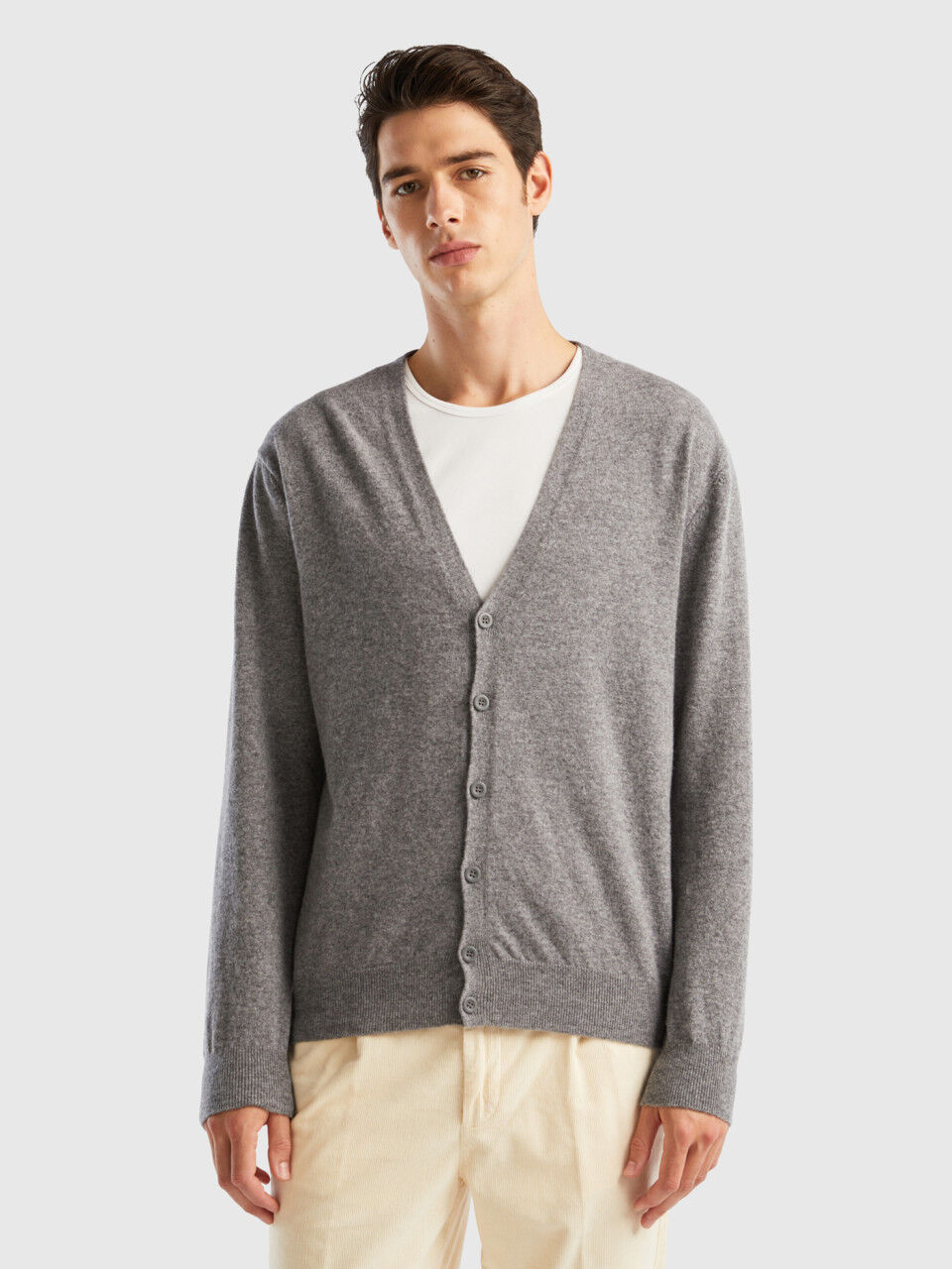 Cardigan uomo deals lana merinos