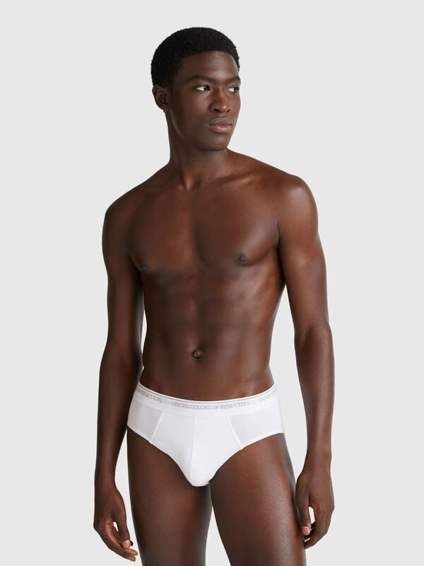Slip in cotone elasticizzato Uomo