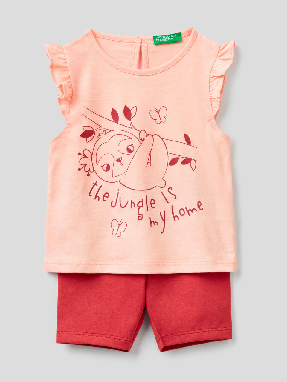 Completo t-shirt e shorts image number 1