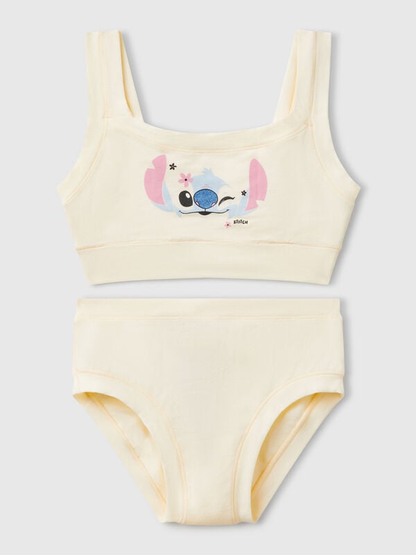 Completo top e slip Lilo & Stitch ©Disney Bambina
