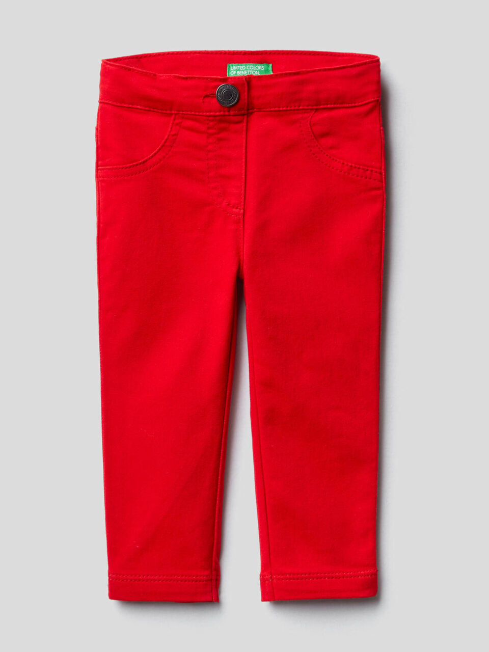Pantaloni in misto cotone stretch image number 1