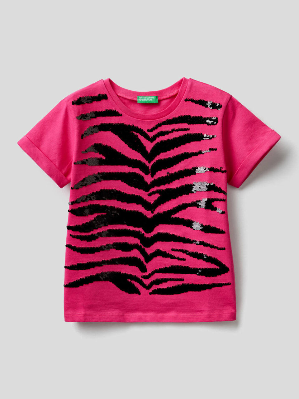 T-shirt con paillettes image number 1