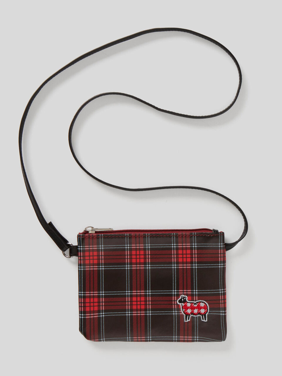 Borsa tartan a tracolla image number 1