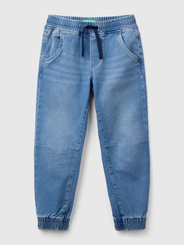 Joggers in denim "Eco-Recycle" Bambino