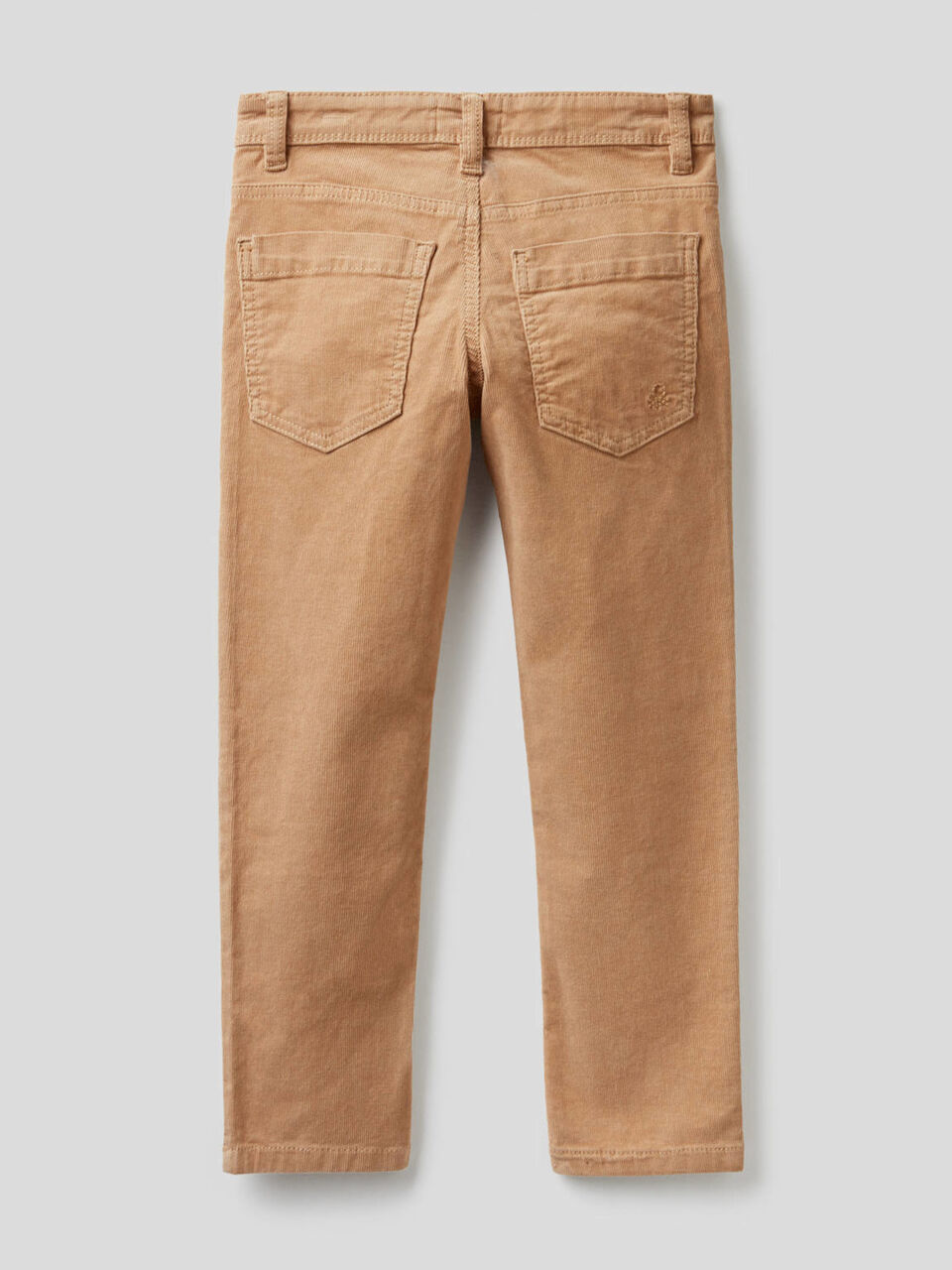 Pantaloni slim fit in velluto stretch image number 2