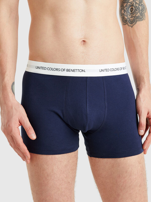 Boxer in cotone stretch Uomo