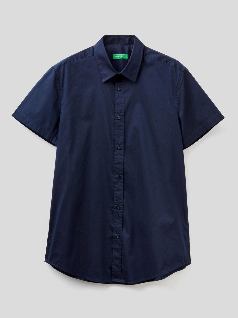 Camicia slim fit a manica corta image number 1
