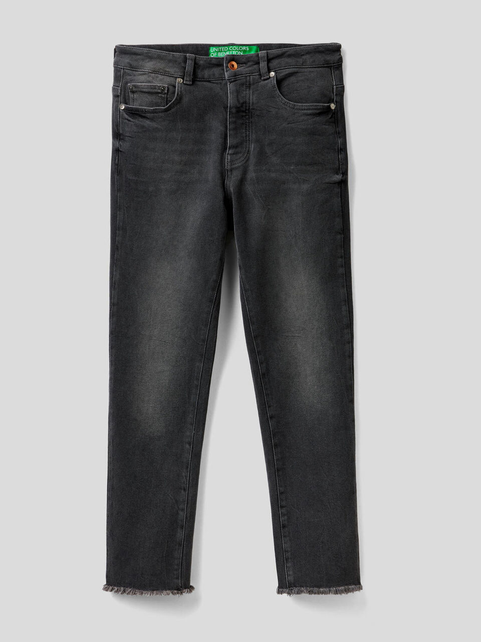 Jeans cropped cinque tasche image number 1