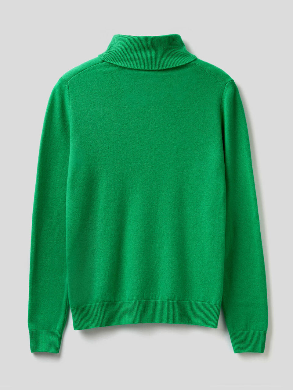 Maglione dolcevita in pura lana vergine image number 2