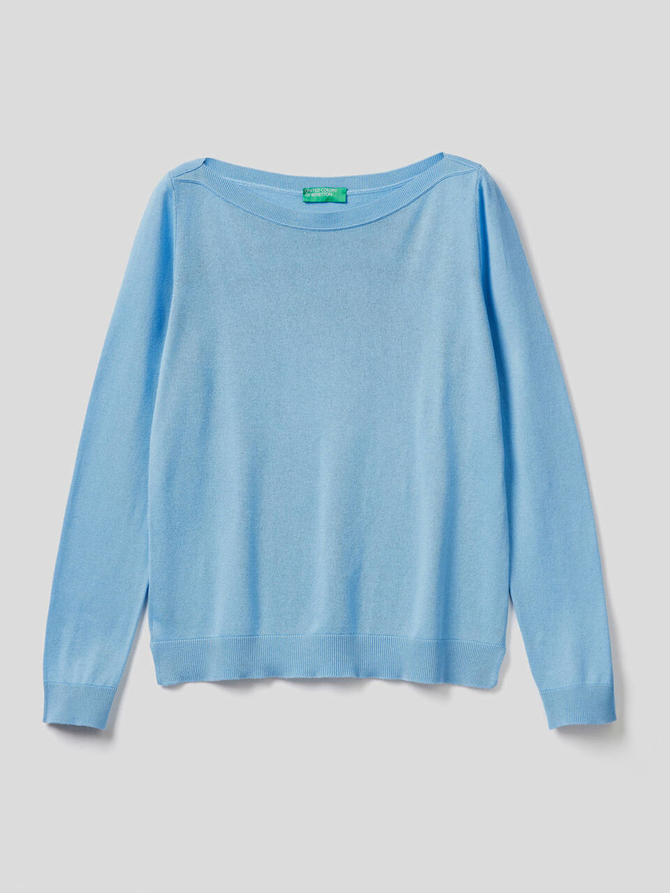 Maglia con scollo a barchetta image number 1