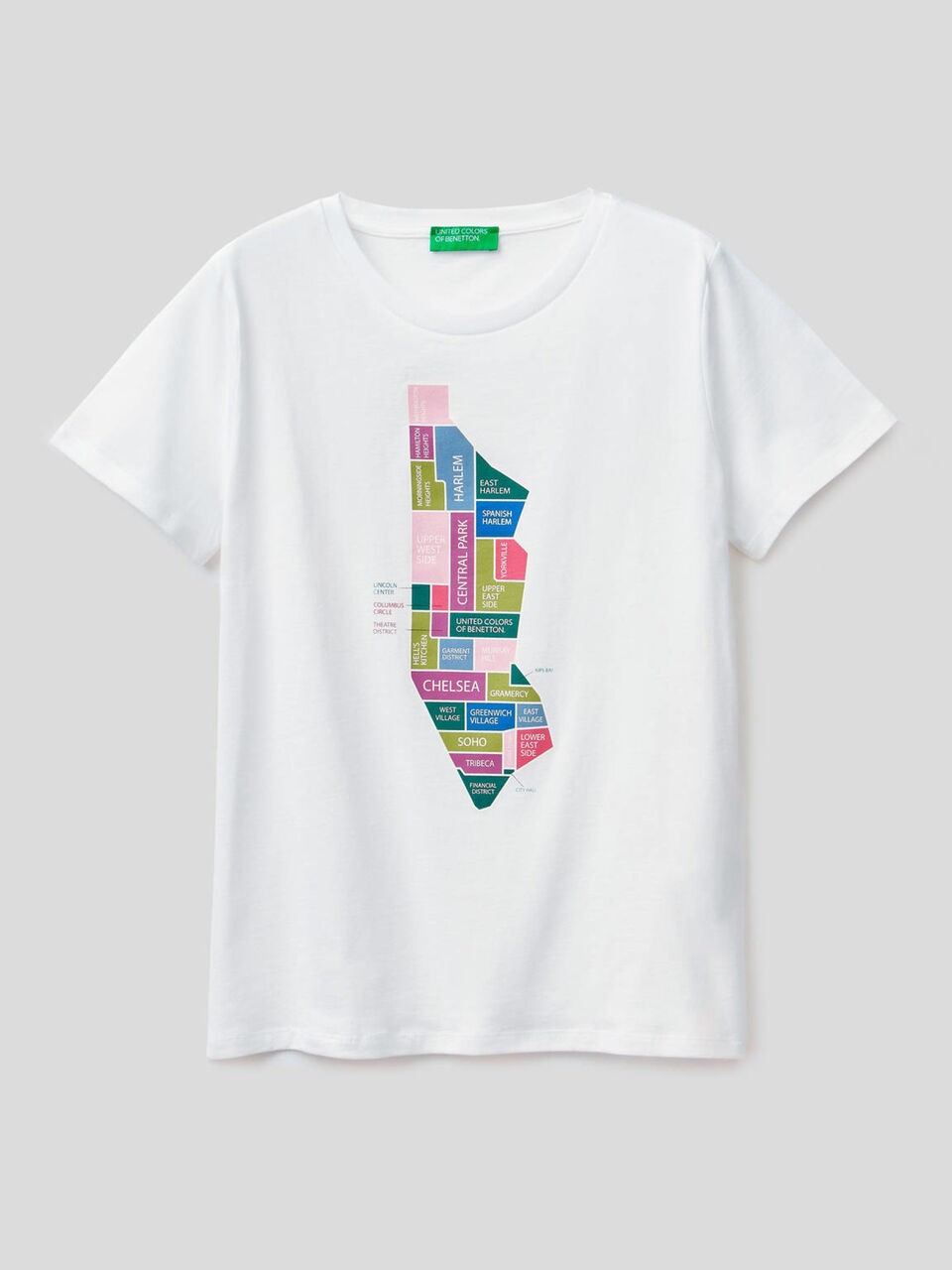T-shirt in 100% cotone bio con stampa image number 1