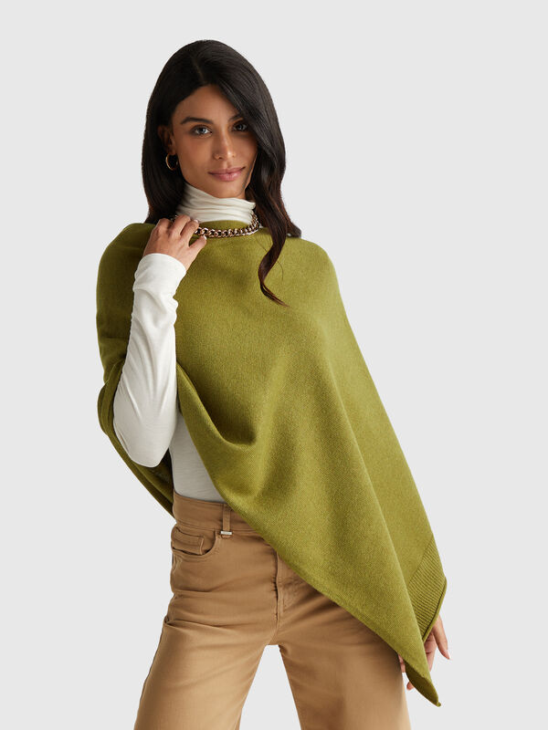 Mantella in misto cashmere Donna