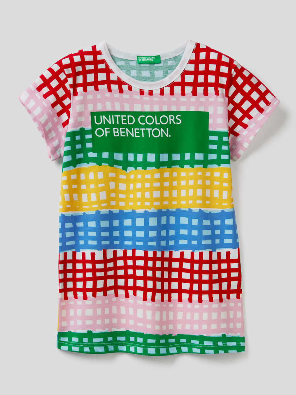 T-shirt all over con logo image number 1